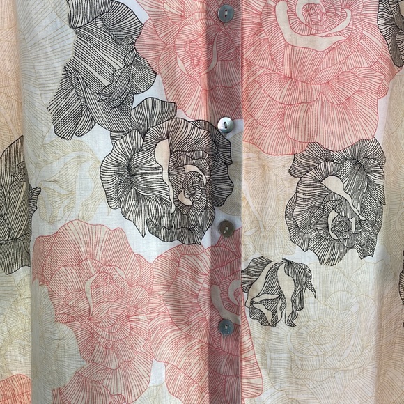 Joan Vass Linen Sundress - XL - Picture 2 of 8